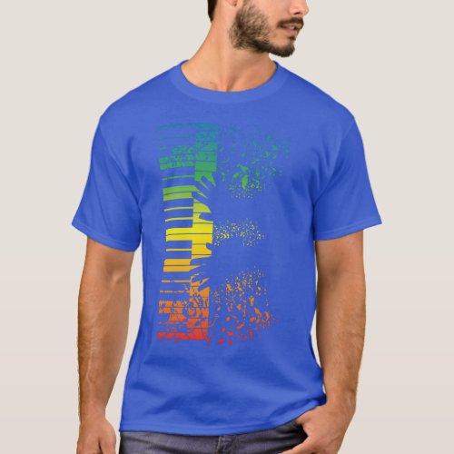 Keyboard Piano Gift Music Musician Instrument  T_Shirt