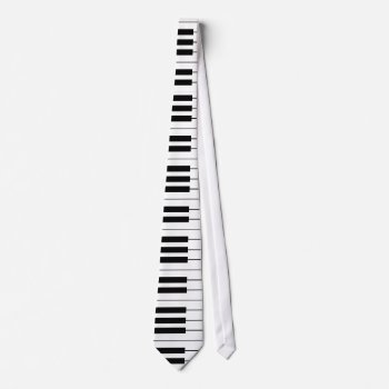 Keyboard / Piano Keys: Custom Necktie: Tie by spiritswitchboard at Zazzle