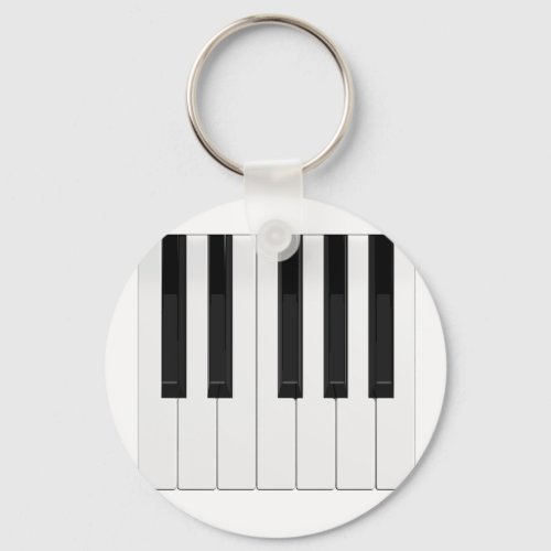 Keyboard  Piano Keys Keychain