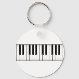 Keyboard / Piano Keys: Keychain