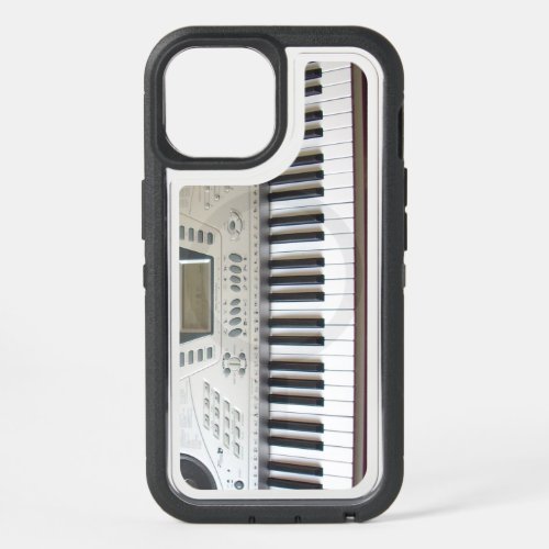 Keyboard Piano Keys Music Pattern Art design iPhone 15 Case