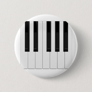 Keyboard / Piano Keys: Pinback Button