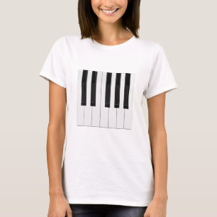 Keyboard / Piano Keys: T-Shirt