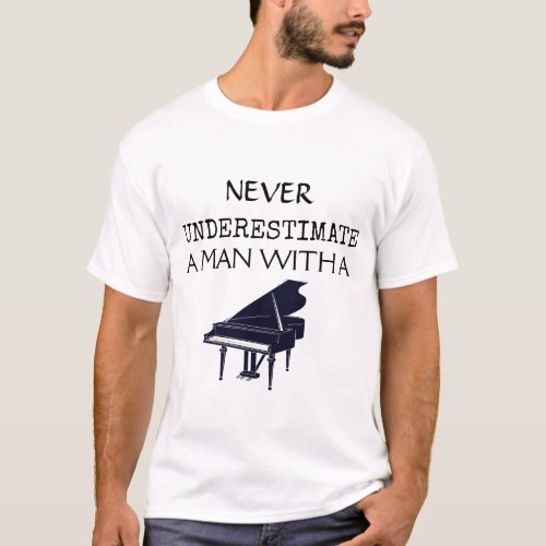 Keyboard Piano _ Pianist Musician Music Instrument T_Shirt