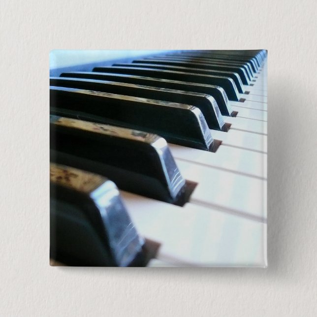 Keyboard Pinback Button (Front)