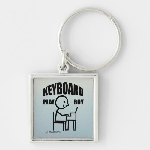 Keyboard Play Boy Keychain