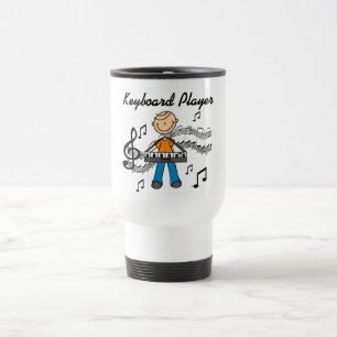 Keyboard Player Tshirts and Gifts Travel Mug