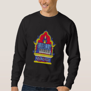 Keyboard Synthesizer Acid Style DJ Equipment Elect Sweatshirt