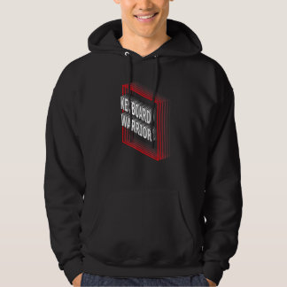 Keyboard Warrior Job Title Appreciation Retro Hoodie