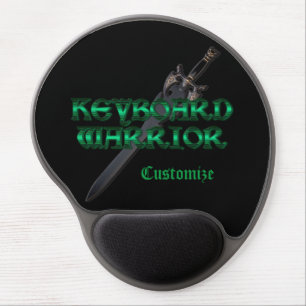 Keyboard Warrior MMORPG Gel Mouse Pad