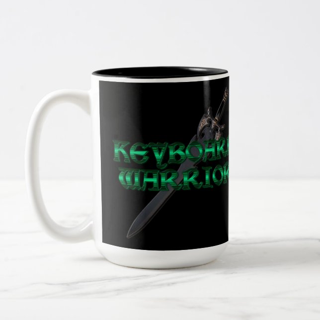 Keyboard Warrior MMORPG Mug (Left)