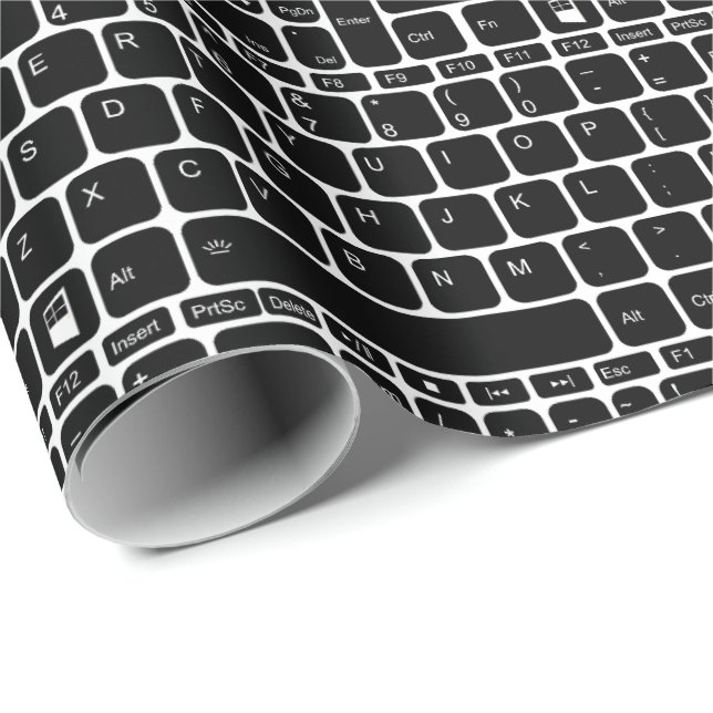 Keyboard Wrapping Paper (Roll Corner)