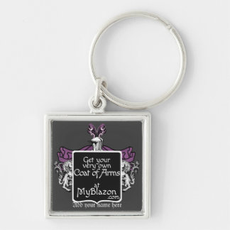 Keychain adorned with your very own coat of arms