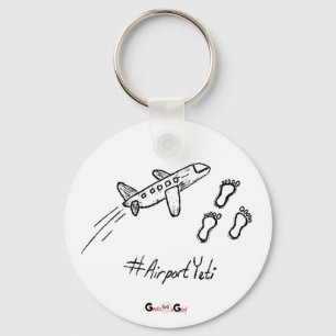 Keychain "Airport Yeti"
