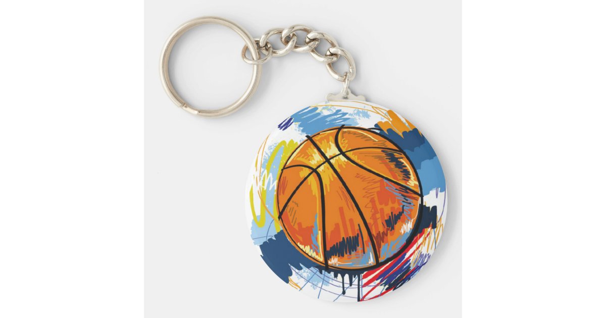 basketball keychains