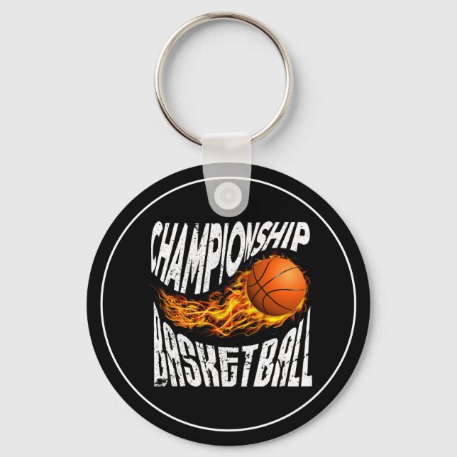 Keychain-Basketball Keychain (Front)