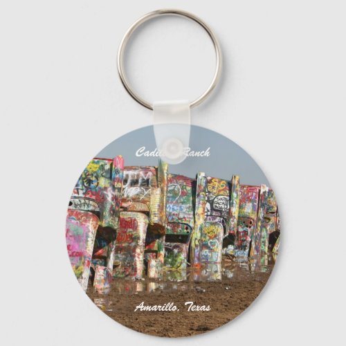 KeyChain Cadillac Ranch