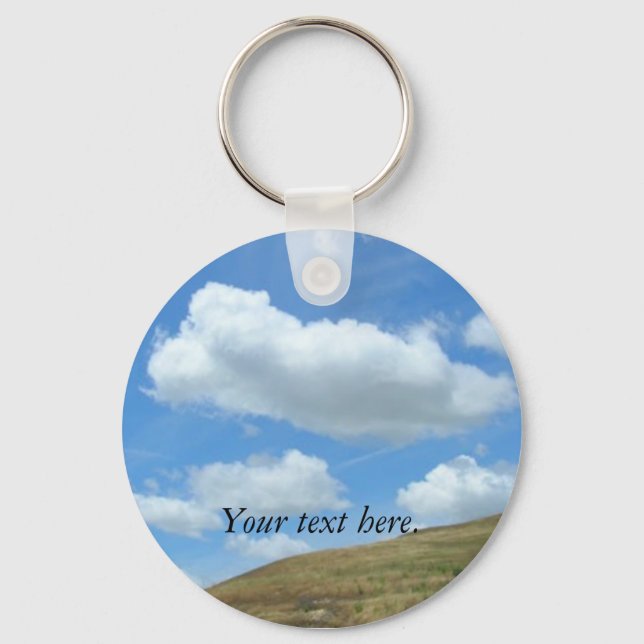 Keychain - Cloudy Sky (Front)