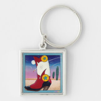 Keychain - Cowboy Boot, All Dressed Up