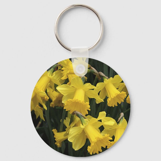 Keychain, "Daffodil Mass" Keychain (Front)