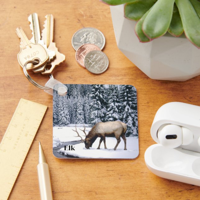 Keychain-Elk Keychain (Desk)