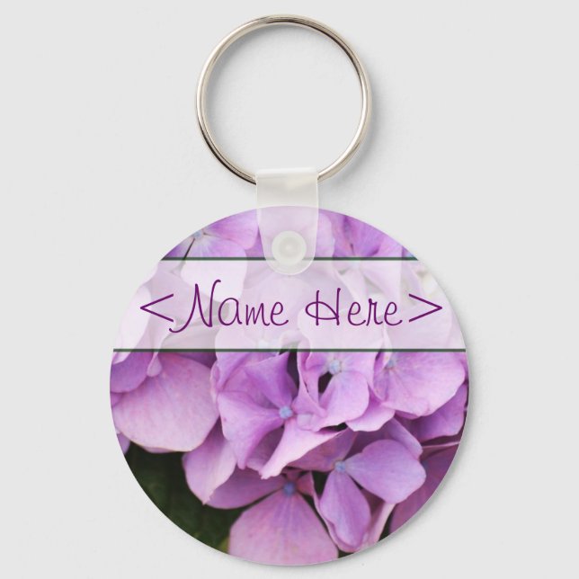 Keychain ~ Floral :: Personalize (Front)