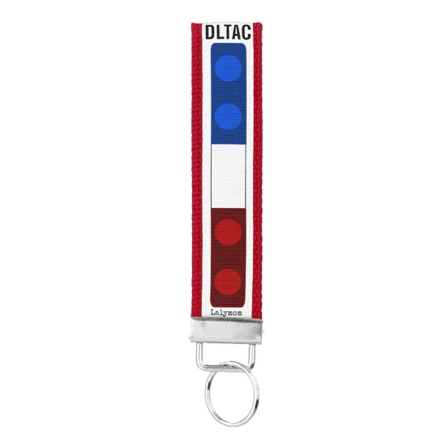 Keychain for New Drivers- Drive Like There's A Cop (Keys on Bottom)