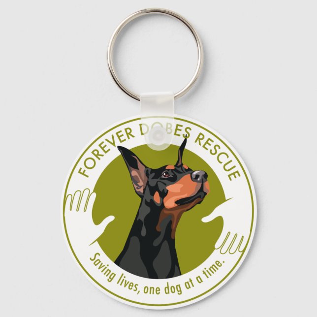 Keychain Forever Dobes Logo (Front)