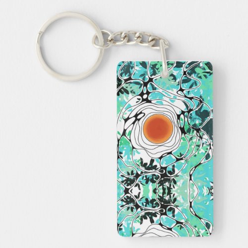 Keychain gift men women flowers nature dream art