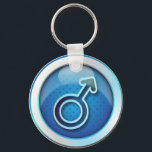 Keychain glossy gender man symbol<br><div class="desc">Illustration web design button glossy gender man symbol</div>