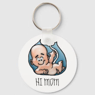 Keychain HI MOM