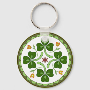 Keychain - Irish Good Luck Hex