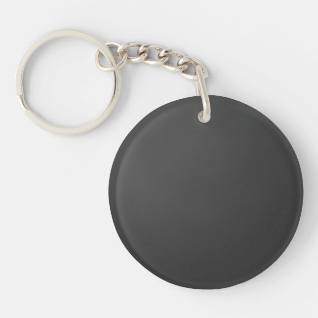 KEYCHAIN KEYCHAINS double sided ADD text photo DIY (Front)