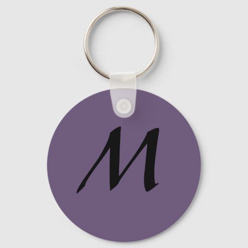 Keychain letter M