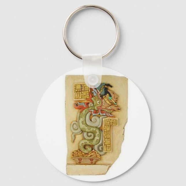 Keychain: Maya vision serpent Keychain (Front)