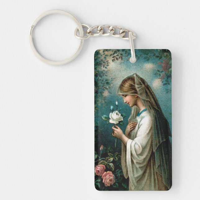 Keychain: Mystical Rose Keychain (Front)