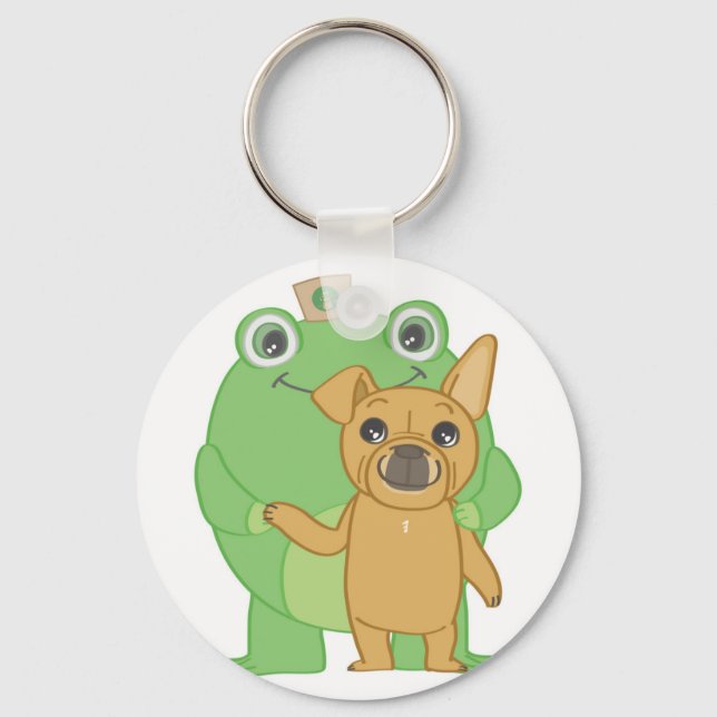 Keychain - Norm & Wasabi (Front)