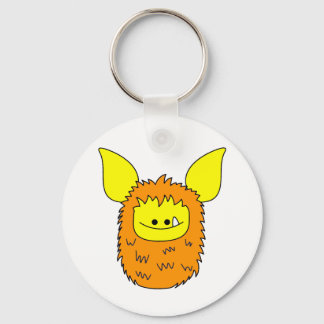 Keychain - Orange Fuzzling