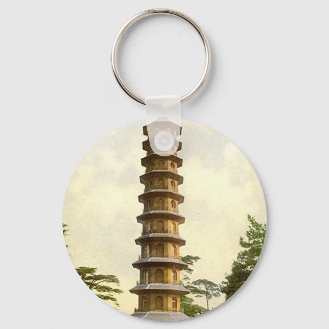 Keychain - Pagoda, Kew Gardens (Front)