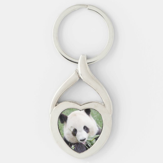 keychain Photo giant panda , animals 0247. (Front)