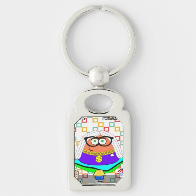 Keychain Pou Fiofofo (Front)