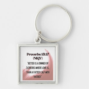 Keychain, Premium Square Keychain