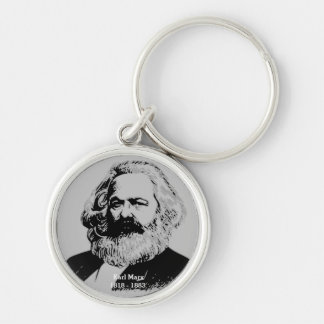 Keychain rond premium Karl Marx