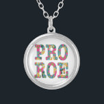Keychain Silver Plated Necklace<br><div class="desc">Show your support</div>