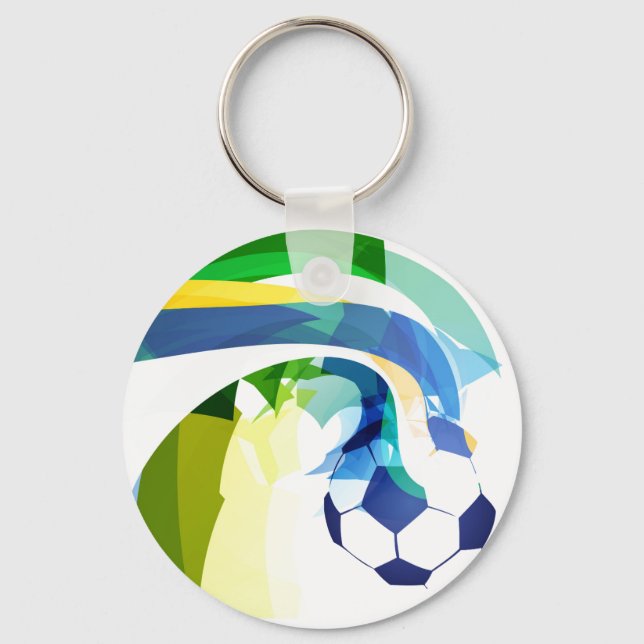 Keychain-Soccer Ball Keychain (Front)
