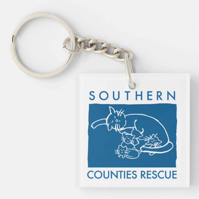 Keychain (Square) (Front)