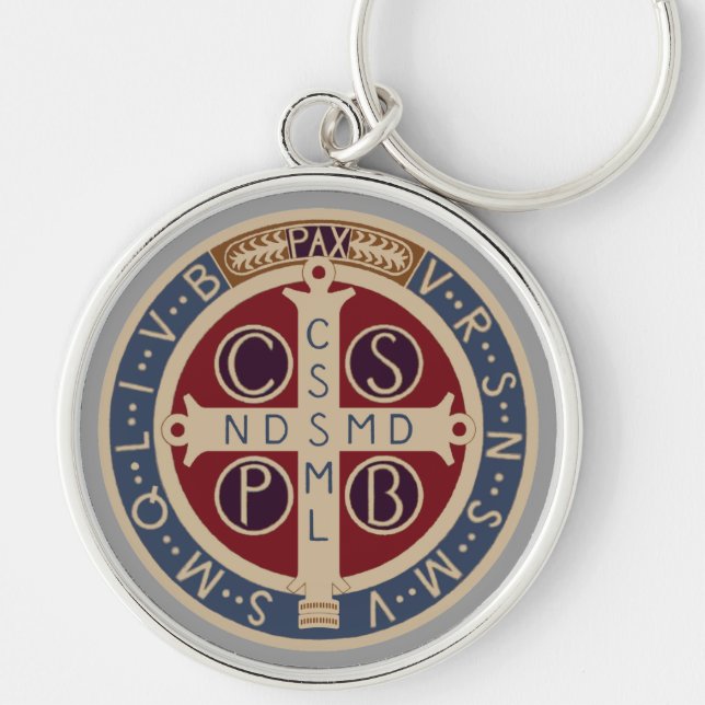 Keychain, St. Benedict Medal Keychain (Front)