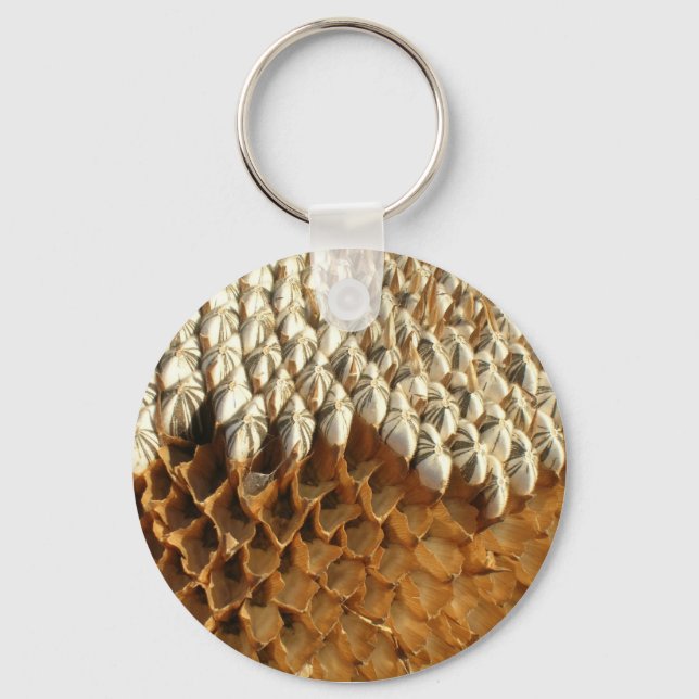 Keychain - Sunflower Seeds (Front)