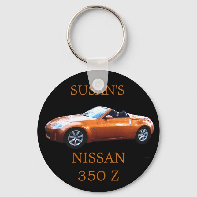 KEYCHAIN- SUSAN'S NISSAN 350 Z KEYCHAIN (Front)
