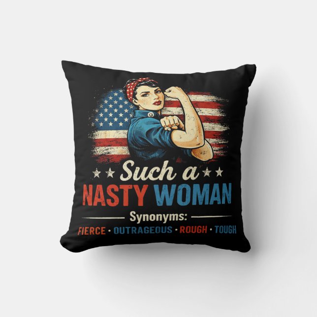 Keychain Throw Pillow (Front)